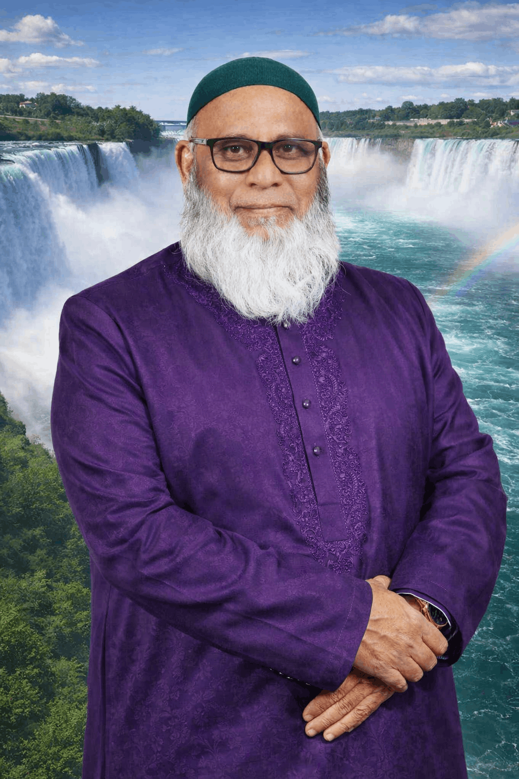 Munir at Niagra Munir at Niagra
